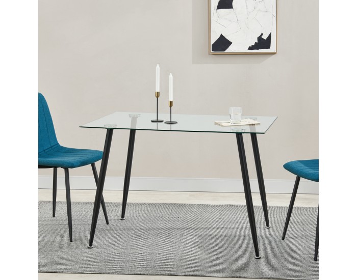 Стъклена маса Hyrynsalmi Black []