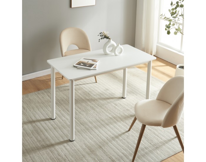 Трапезна маса Tammela за 4 души 120x60 см бяла []