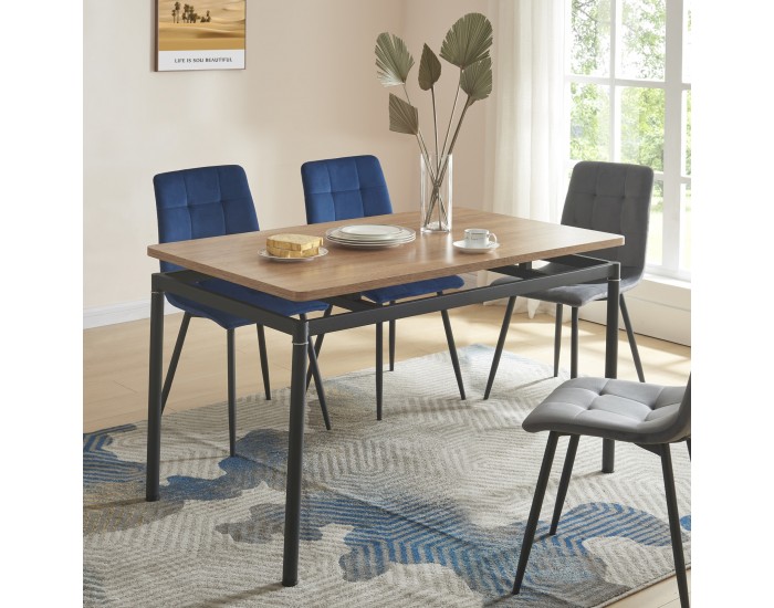 Трапезна маса Hemnes за 4 души 120x70 см дъб []