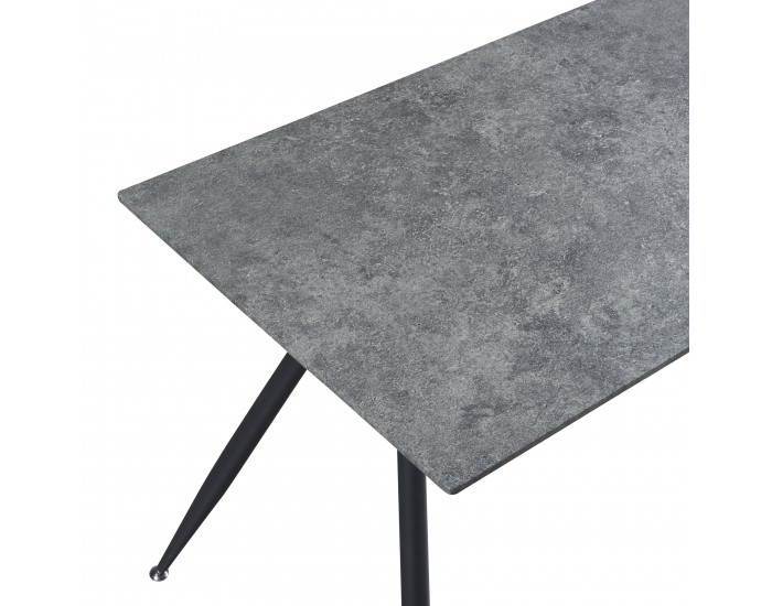 Трапезна маса Fitjar за 4 души 120x70 cm визия на бетон []