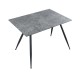Трапезна маса Fitjar за 4 души 120x70 cm визия на бетон []
