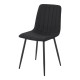 Комплект трапезарни столове Elsern от 2 черни []