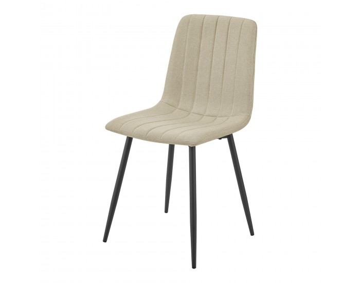 Комплект трапезарни столове Elsern от 2 бежови []