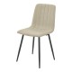 Комплект трапезарни столове Elsern от 2 бежови []