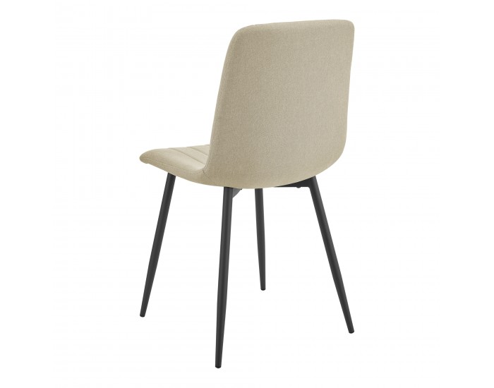 Комплект трапезарни столове Elsern от 2 бежови []