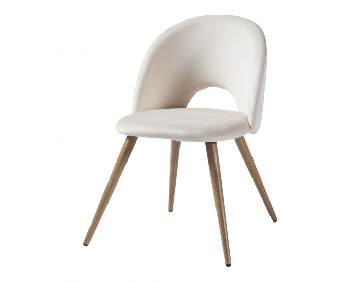 Комплект трапезарни столове Karijoki от 2 бежови []