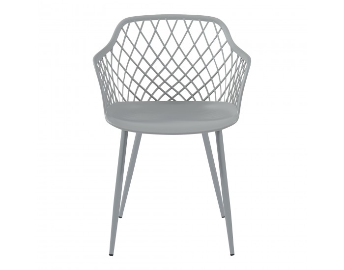 Комплект трапезарни столове Kangasniemi от 2 бр., светлосив []