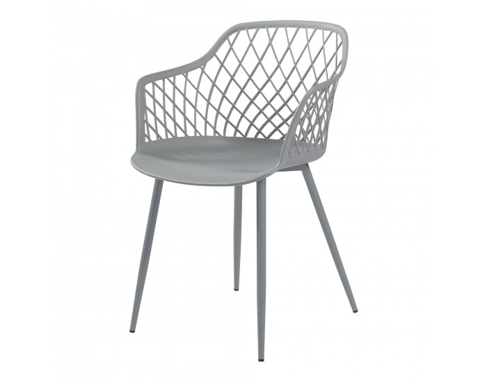 Комплект трапезарни столове Kangasniemi от 2 бр., светлосив []