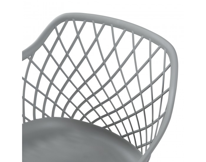 Комплект трапезарни столове Kangasniemi от 2 бр., светлосив []