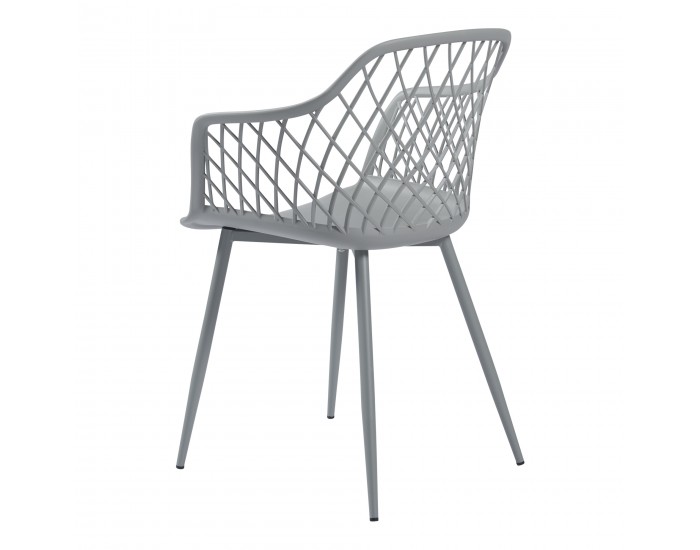 Комплект трапезарни столове Kangasniemi от 2 бр., светлосив []