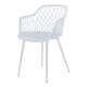 Комплект трапезарни столове Kangasniemi от 2 бели []