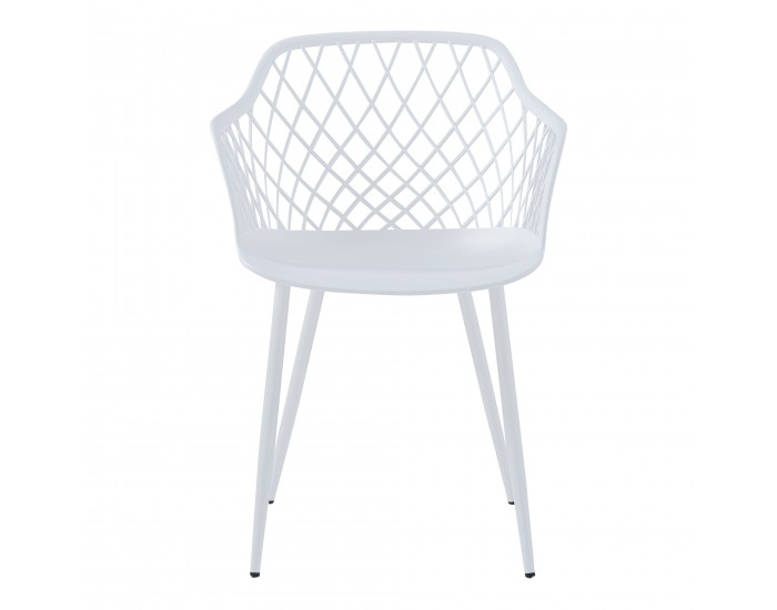 Комплект трапезарни столове Kangasniemi от 2 бели []