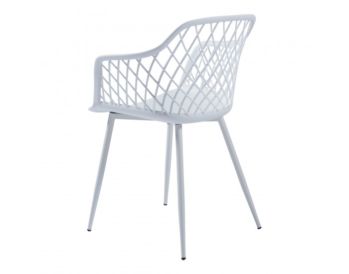 Комплект трапезарни столове Kangasniemi от 2 бели []