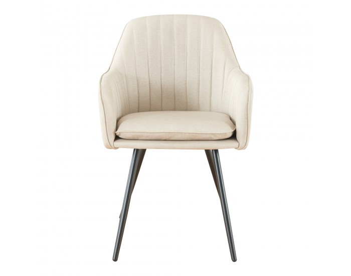 Комплект трапезарни столове Kannonkoski от 2 бежови []