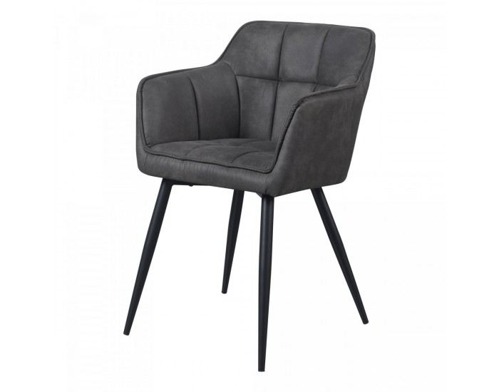 Трапезен стол Birmingham тъмносив []