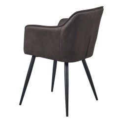 Трапезен стол Birmingham Dark Brown [] - Трапезни столове