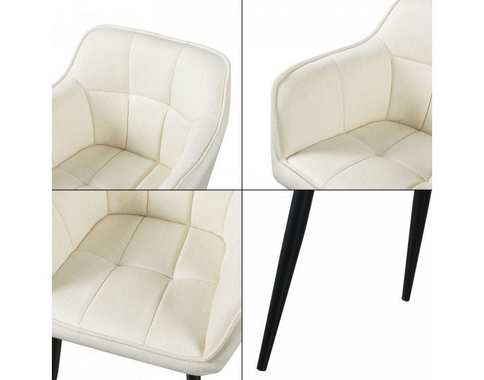 Трапезен стол Birmingham Beige []