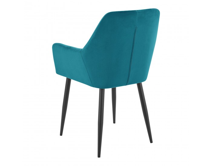 Комплект трапезарни столове Hollola от 4 бр. тюркоаз []