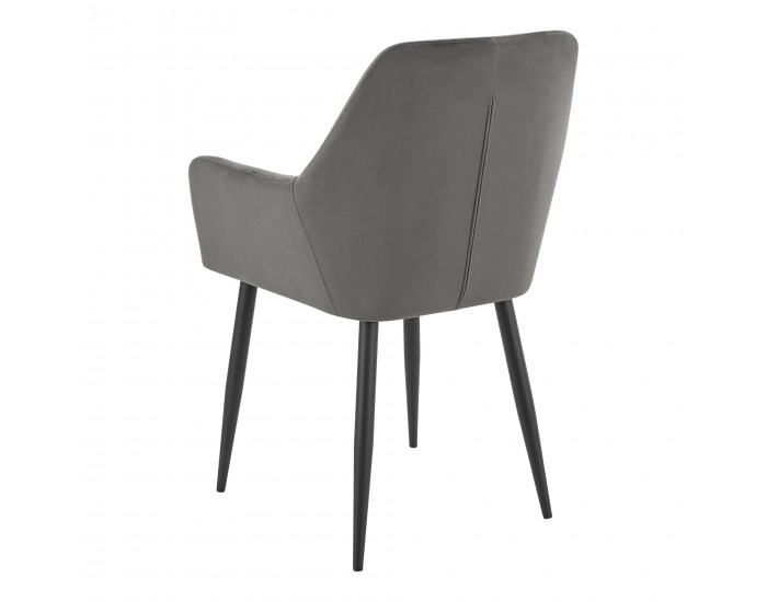 Комплект трапезарни столове Hollola 4 бр., тъмносив []