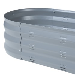 Стоманена леха Alfedena 129x50x25 см [] - Външни съоражения