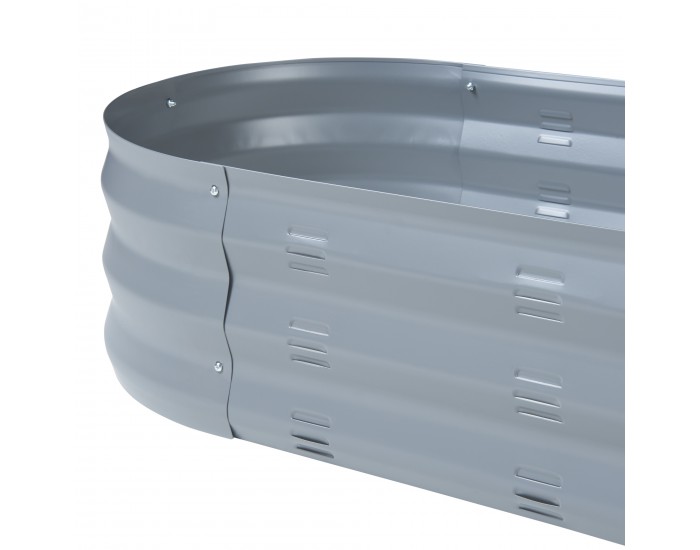 Стоманена леха Alfedena 129x50x25 см []