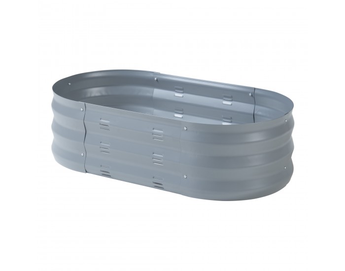 Стоманена леха Alfedena 90x50x25 см []