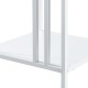 Стоящ рафт Kumlinge 35x35x80cm бял []