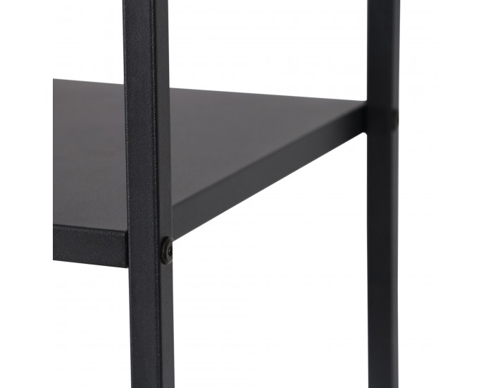 Стоящ рафт Vehmaa 90x30x188 см черен []