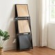 Сгъваема етажерка Telemark 81x68x38 см черен/изглед дъб []