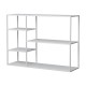 Стоящ рафт Isojoki 120x35x87,5 см метален бял мат []