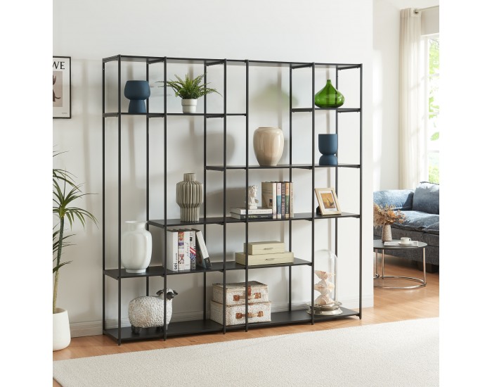 Стоящ рафт Rælingen 180x180x33 см черен []