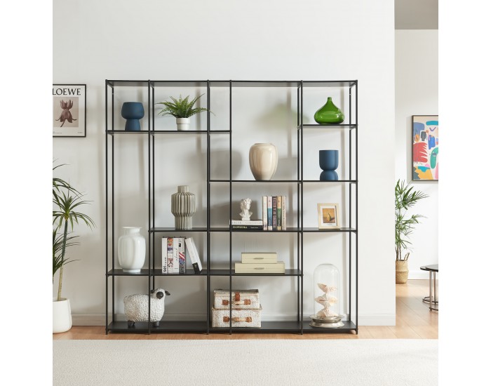 Стоящ рафт Rælingen 180x180x33 см черен []