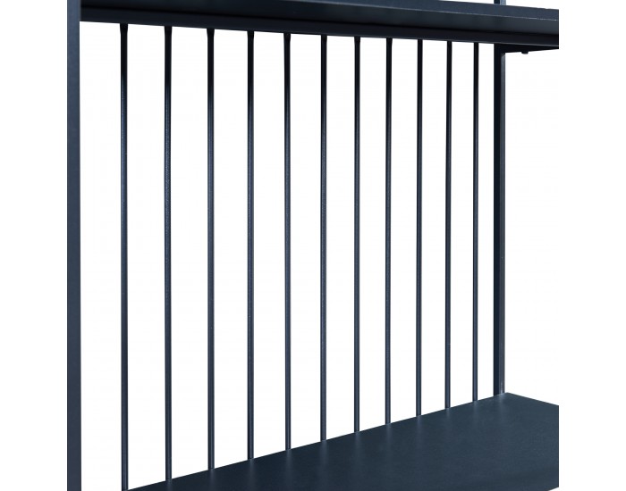 Стоящ рафт Rælingen 180x120x33 см черен []