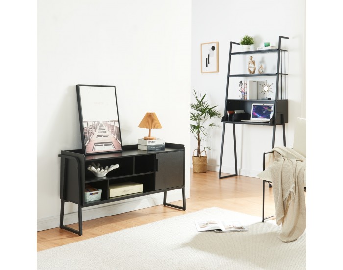 Комплект мебели Storfjord от 2 части. 1 бюро, 1 шкаф за телевизор []