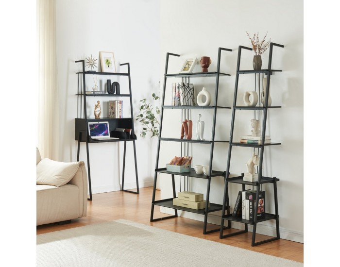 Комплект мебели Storfjord от 3 части. 1 бюро, 2 рафта за стълби [] *87446820*