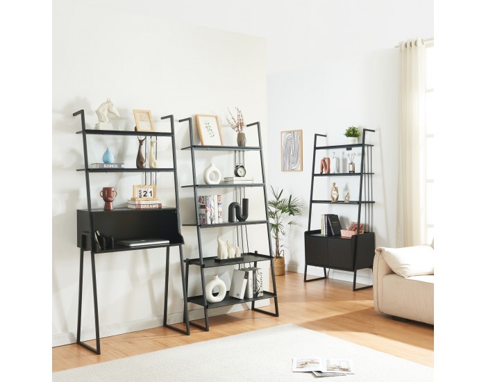 Комплект мебели Storfjord от 3 части. 1 бюро, 2 рафта за стълби [] *87446816*