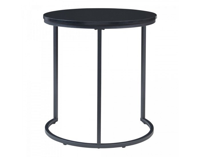 Комплект маса Ulricehamn от 3 части, черен []