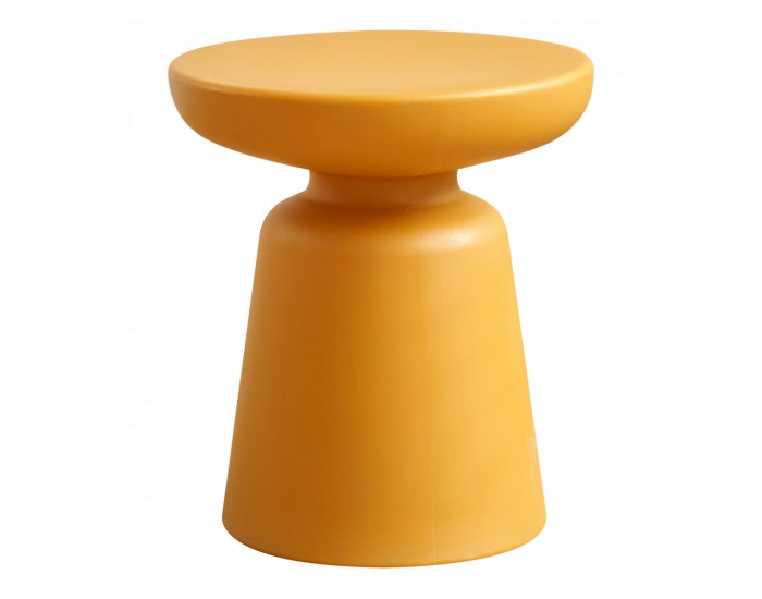 Помощна маса Posio 44xØ40 см Жълто []