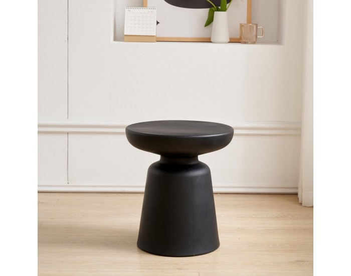 Помощна маса Posio 44xØ40 см Черен []