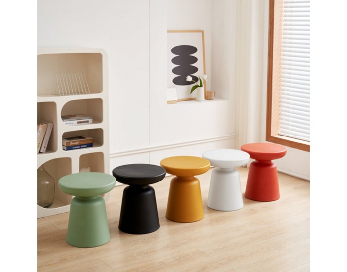 Помощна маса Posio 44xØ40 см бяла []