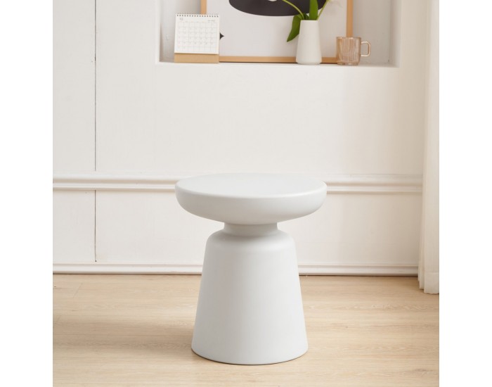 Помощна маса Posio 44xØ40 см бяла []