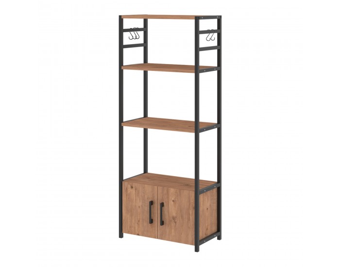 Кухненски рафт Arhuni 139x56x30 см визия дъб []