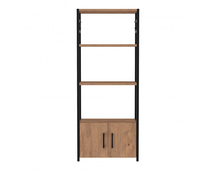 Кухненски рафт Arhuni 139x56x30 см визия дъб []