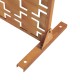 Преградна стена Basciano Corten стомана 180x90 см ръжда []