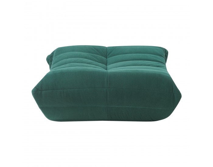 Табуретка за крака Kodsø 35x80x65 cm Cord Green []