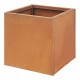 [] Саксия Vaargel 50x50x50 см стоманена ръжда