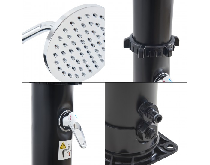 Соларен душ Frerievn с душ за крака 215 см 18L []