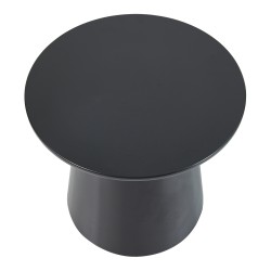 Маса за кафе Nyd 40xØ44 см черна [] - Холни маси