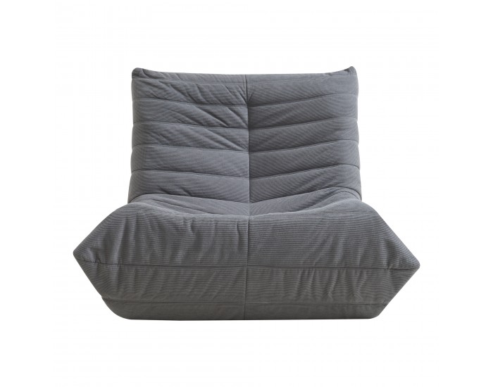 Стол за под Kodsø 75x90x100 см корда сив []