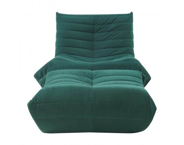 Подов стол с табуретка Kodsø 75x90x100 cm Cord Green []